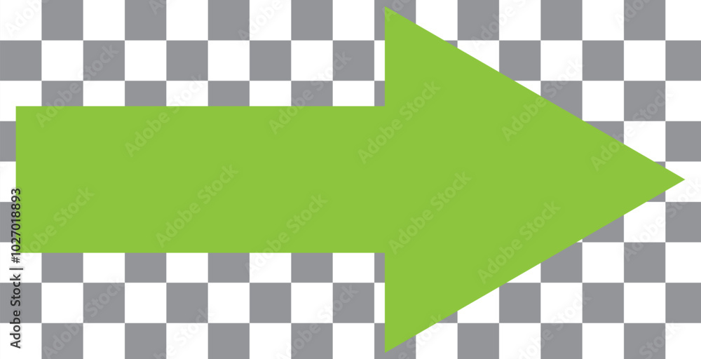 Poster yellow long arrow to the left. straight long arrow, left thin line, yellow cursor, horizontal elemen