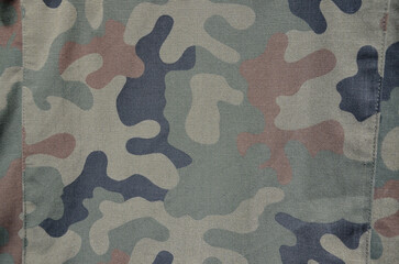 Military uniform camo footage- interesting background