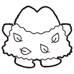 自然環境・山がモチーフのキャラクターイラスト