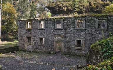 Grundmühle - Mühle - Alt - Böhmische Schweiz - Bohemian Switzerland - Czech Republic - National...