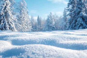 Winter season background created with Generative AI