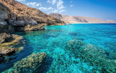 Serene Boat Trip Through Farasan Islands' Crystal Waters