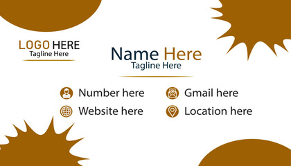 Double-sided creative business card template
Clean professional business card template
Minimal and Modern Business Card Layout