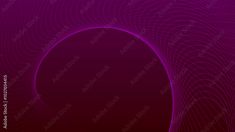 Aufkleber futuristic lines tech motion background. abstract thin color wavy line over background.