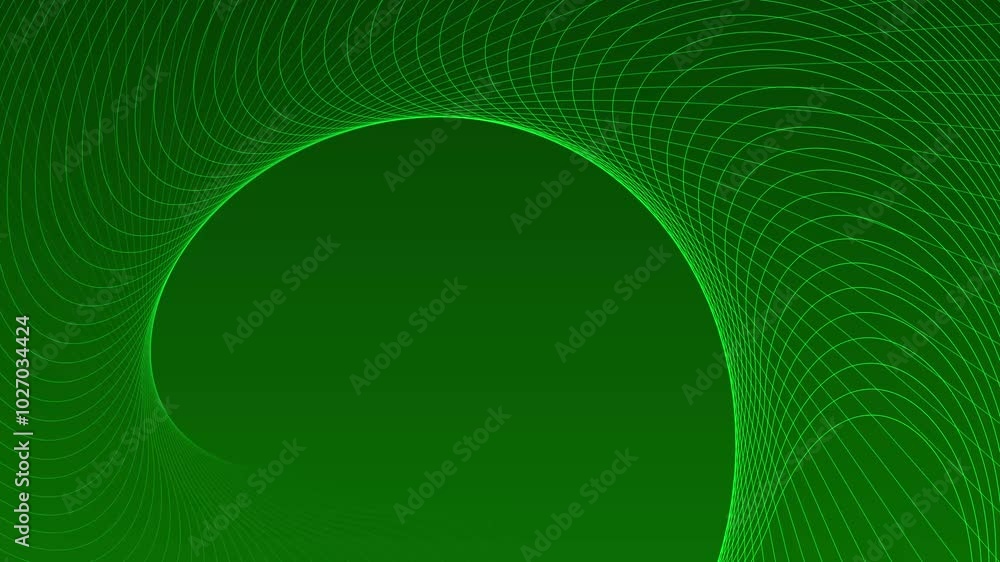Aufkleber futuristic lines tech motion background. abstract thin color wavy line over background.