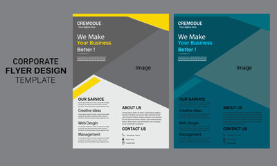 Corporate business flyer template, marketing, business proposal, new digital marketing flyer set, modern business flyer template, Business brochure flyer design, creative design