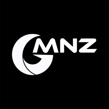 MNZ initial letter logo template for business, fashion, finance, marketing, branding, company etc