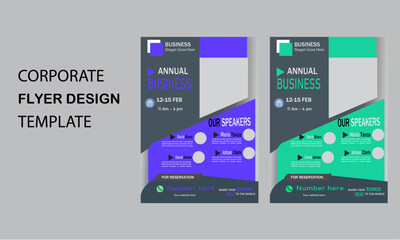 Corporate business flyer template, marketing, business proposal, new digital marketing flyer set, modern business flyer template, Business brochure flyer design, creative design