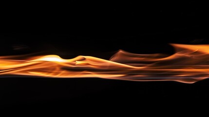 Fire Rays on Black Background - an intense and dramatic visual. The image features vibrant fire rays radiating against a dark backdrop, creating a captivating and energetic atmosphere.