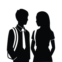 silhouette of a person