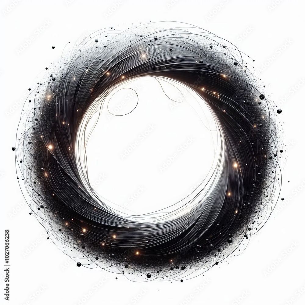 Poster abstract background featuring colorful circles and swirls in a vibrant design, ideal for use as a wa