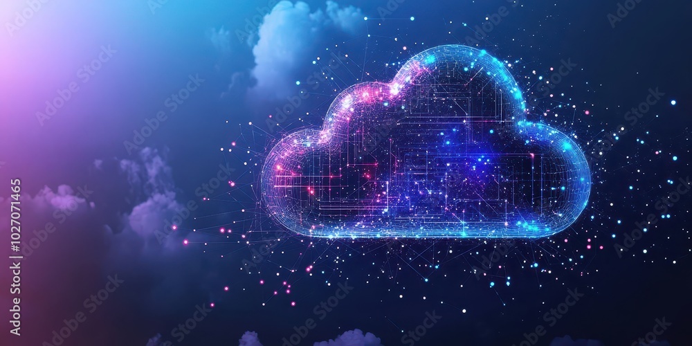 Aufkleber exploring the future of cloud computing and big data transfer in a digital landscape
