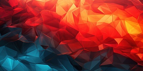 Obraz premium A colorful abstract background with red, blue and yellow colors