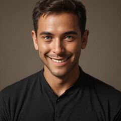 Obraz premium Indian man smiling portrait 