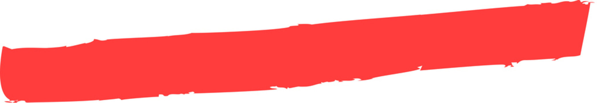 recommend clip art: 赤いラインマーカーのイラスト素材	Clip art of red line marker