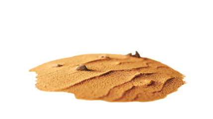 desert sand isolated on white background
