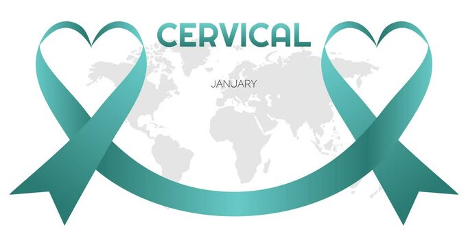 cervical cancer awareness month animation video, ideal for cervical cancer awareness month celebration