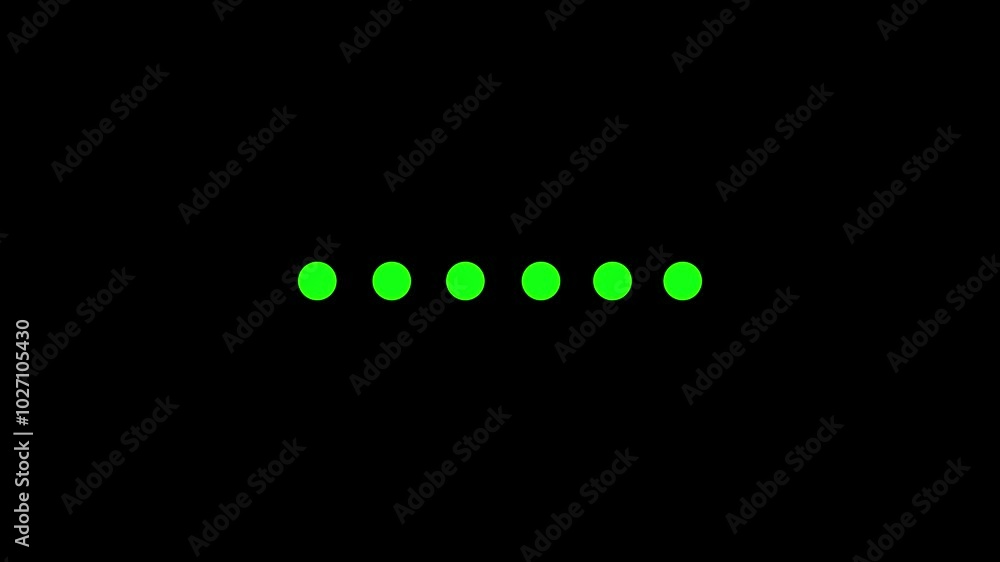 Poster glowing circle loop loading .isolated on black background .