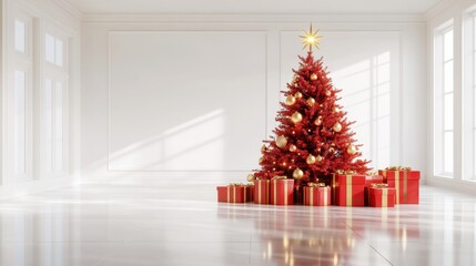The Christmas Tree with Gifts
