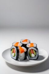 ia generated. sushi on a plate