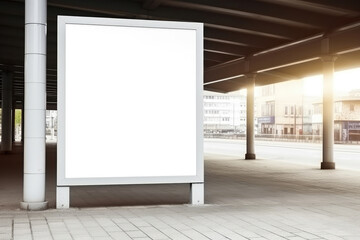 Urban Exposure: Blank Billboard Mockup