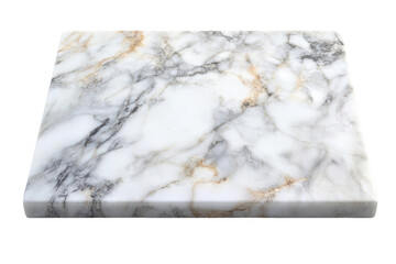 White Marble Surface With Veins