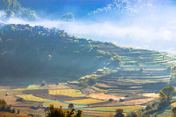 landscape in the mountains