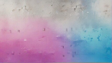 Fototapeta premium Colorful gradient background on wall concrete texture. Colorful gradient background, banner, blank space. stucco or cement background.