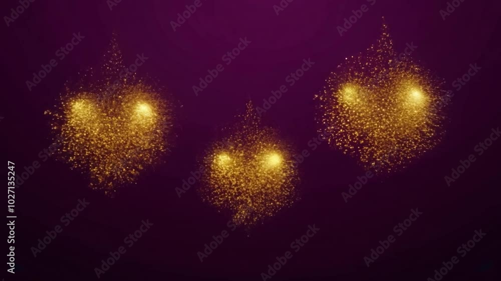 Poster abstract purple gradient background with slight vignette.