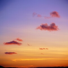 Clouds and sky background. Natural atmosphere