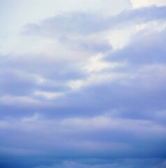 Clouds and sky background. Natural atmosphere