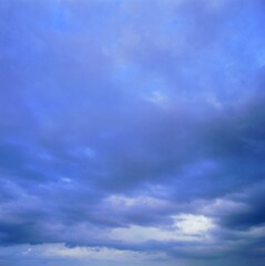 Clouds and sky background. Natural atmosphere