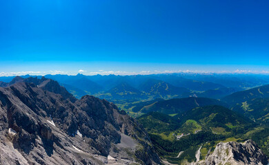 view from the top of the mountain