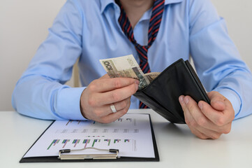 Oszustwo inwestycyjne, mężczyzna bankrut stracił pieniadze