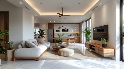 Fototapeta premium living room, interior, interior design