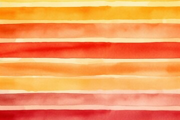 Red, yellow and orange watercolor horizontal background 