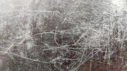 scratches on the plastic table. Marble background and texture, Stone surface, granite. scratched...