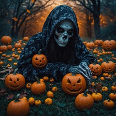 Trick or treating is an exciting Halloween adventure