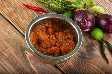 Indian cuisine - chicken masala sauce