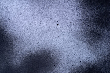 黒色のスプレー塗料で塗られた背景