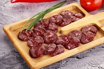 Wild Bear meat homemade sausages