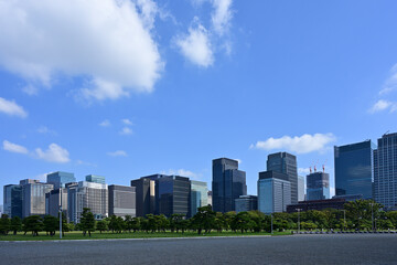 Buildings Otemachi Marunouchi Tokyo Japan / ビル群　大手町　丸の内　東京　日本　