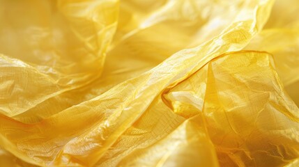 Delicate Yellow Fabric Texture
