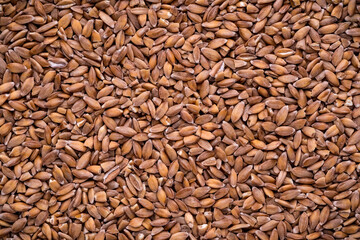 top view of a stacks of spelt