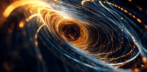 Obraz premium Abstract Light Vortex