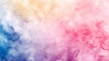 Soft pastel texture with tender midnight blue soft pink gentle purple and light yellow in a dreamy gradient design
