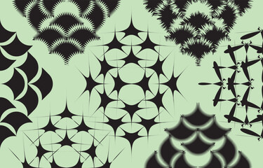 Ikat ethnic tribal ,handmade native pattern motif. Ethnic ikat abstract background art.Ikat geometric  ethnic oriental seamless pattern.Design for fabric pattern , textile ,printing and other project.