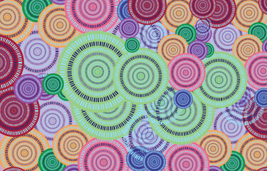 Ikat ethnic tribal ,handmade native pattern motif. Ethnic ikat abstract background art.Ikat geometric  ethnic oriental seamless pattern.Design for fabric pattern , textile ,printing and other project.