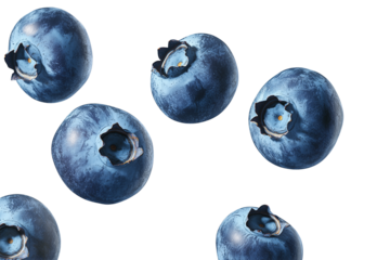 Fresh Blueberries: A Close-Up Look at Nature's Delights