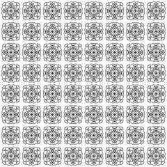 seamless pattern with flowers